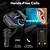 cheap Bluetooth Car Kit/Hands-free-V4.2 FM Transmitter Car Handsfree QC 3.0 / Card Reader / Car MP3 FM Modulator Car