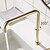 cheap Multi Holes-Bathroom Sink Faucet - New Design Single Handle Black / Chrome / Brushed Gold / Rose Gold Hot and Cold Basin Wash Mixer Tap Bathroom Faucet