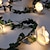 levne LED pásky-6m umělé rostliny vedl řetězec světelný liána zelený list břečťan révy vinné pro Valentýna domácí svatební výzdoba lampa DIY závěsné zahradní zahradní osvětlení napájeno bateriovým boxem 1set