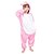 voordelige Kigurumi-pyjama&#039;s-Kinderen Kigurumi pyjamas Varkentje Onesie pyjamas Fleece Roze Cosplay Voor Jongens en meisjes Dieren nachtkleding spotprent Festival / Feestdagen kostuums