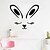cheap Decorative Wall Stickers-Bunny Easter Decorative Wall Stickers - Plane Wall Stickers Holiday Indoor 57*50CM