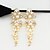 cheap Earrings-Women&#039;s Drop Earrings Dangle Earrings Pear Cut Drop Elegant Fashion Earrings Jewelry Silver / Gold For Party Wedding Anniversary Prom 1 Pair