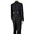 cheap Anime Costumes-Inspired by Black Butler Sebastian Michaelis Anime Cosplay Costumes Japanese Cosplay Suits Solid Colored Long Sleeve Vest Shirt Pants For Women&#039;s Men&#039;s / Tuxedo / Tie / Gloves