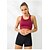 cheap New In-Women&#039;s Sports Bra Summer Fashion Fuchsia Fruit Green Orange Black Nylon Mesh Fitness Gym Workout Running Bra Top Sport Activewear Comfort High Impact Quick Dry Breathable Stretchy