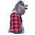 billige Hundeklær-Kat Hund Hettegensere Fleece-hettegenser Vinter Hundeklær Svart / Rød Grønn Blå Kostume Polar Fleece Polkadotter Pledd / Tern Mote XS S M L XL