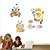 cheap Decorative Wall Stickers-Happy Easter Happy Easter bunny egg Decorative Wall Stickers - Plane Wall Stickers Holiday Indoor