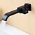 cheap Wall Mount-Bathroom Sink Faucet - FaucetSet / Wall Mount Electroplated Wall Installation Single Handle One HoleBath Taps