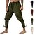 cheap Yoga Pants &amp; Bloomers-Men&#039;s Yoga Pants Harem Cropped Pants Solid Color Army Green Brown Beige Fitness Gym Workout Running Sports Activewear Stretchy