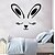 cheap Decorative Wall Stickers-Bunny Easter Decorative Wall Stickers - Plane Wall Stickers Holiday Indoor 57*50CM