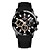 cheap Sport Watches-Sport Watch for Men&#039;s Analog Quartz Fashion Cool Calendar / date / day Noctilucent Tachymeter Alloy Silicone / One Year