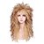 cheap Costume Wigs-Cosplay Costume Wig Synthetic Wig Curly Loose Curl Asymmetrical Wig Long Blonde Synthetic Hair 24 inch Women‘s Best Quality Blonde