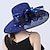 cheap Party Hats-Hats Headwear Tulle Organza Bucket Hat Sun Hat Wedding Kentucky Derby Horse Race Ladies Day Fashion Vintage Style With Bowknot Flower Headpiece Headwear