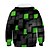 cheap Boy&#039;s 3D Vision &amp; Geometry-New Year Boys 3D Optical Illusion Hoodie Long Sleeve 3D Print Spring Fall Winter Active Polyester Kids 3-12 Years School Outdoor Daily