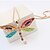 cheap Jewelry Sets-Women&#039;s Jewelry Set Dragonfly Cute Resin Earrings Jewelry Gold For Festival