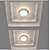 economico Supporti da incasso e semi incasso-23 cm Lampadine incluse Appliques da soffitto Metallo Finiture verniciate LED / Moderno 110-120V / 220-240V