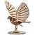 cheap Models &amp; Model Kits-3D Puzzle Jigsaw Puzzle Wooden Model Chicken Dinosaur Plane / Aircraft DIY Wooden Classic Kid&#039;s Adults&#039; Unisex Boys&#039; Girls&#039; Toy Gift