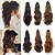 halpa Hiuslisäkkeet-Poninhännät Hiuspalanen Kihara Classic Synteettiset hiukset 18 tuumaa Hiusten pidennys Päivittäin
