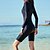 Χαμηλού Κόστους Wetsuits &amp; Diving Suits-Γυναικεία Rash Guard Dive Skin κοστούμι Κορμάκι Προστασία από τον ήλιο UV Αναπνέει Μακρυμάνικο Μποστινό Φερμουάρ - Κολύμβηση Καταδύσεις Θαλάσσια Σπορ Κουρελού Φθινόπωρο Άνοιξη Καλοκαίρι