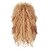 halpa Räätälöidyt peruukit-cosplay puku peruukki synteettinen peruukki kihara löysä kihara epäsymmetrinen peruukki pitkät vaaleat synteettiset hiukset 24 tuumaa naisten parasta laatu blondi
