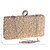 cheap Satchel-Women&#039;s Bags Polyester Evening Bag Chain Solid Color Party Wedding Event / Party Wedding Bags Black Champagne Silver