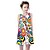 cheap Dresses-Kids Little Girls&#039; Dress Unicorn Rainbow Plaid Geometric Print Rainbow Knee-length Sleeveless Basic Cute Dresses Children&#039;s Day Regular Fit