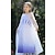 abordables Déguisements thème film et séries TV-Elsa Reine des Neiges Robe Robe de demoiselle d&#039;honneur Fille Cosplay de Film Cosplay robe de vacances Halloween Bleu Bleu (avec accessoires) Halloween Carnaval Mascarade Mariage robe demoiselle d