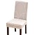 cheap Dining Chair Cover-Beige Stretch Kitchen Chair Cover Slipcover Elastic for Dinning Party Hotel Wedding Solid Home Decor Soft Removable Washable