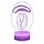 billige 3D-natlamper-3d illusion lampe vandmænd nattelys belysning berøringsbord bordlamper 7 farve skiftende led lys vandmænd dyr figur bordlampe børneværelse tema dekoration og kiddie familieferie gave