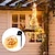 お買い得  ＬＥＤライトストリップ-屋外ソーラーストリングライトソーラーパワーledフェアリーストリングライト10m20mip65ホリデーライト100leds200ledsクリスマス新年ガーランド装飾暖かい白い照明ledソーラーガーデンライト