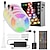 cheap LED Strip Lights-4x5M Light Sets 600 LEDs 5050 SMD 10mm 1x 1 To 4 Cable Connector 1Set Mounting Bracket 1 DC Cables 1 set RGB Multi Color Waterproof APP Control Party 12 V