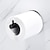 tanie Uchwyty na papier toaletowy-uchwyt na papier toaletowy okrągły nowy design samoprzylepna stal nierdzewna łazienkowa rolka papieru półka ścienna 1szt