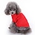 preiswerte Hundekleidung-Hund Pullover Welpenkleidung Schleife Modisch Winter Hundekleidung Welpenkleidung Hunde-Outfits Gelb Rot Dunkelgrün Kostüm für Mädchen und Jungen Hund Wollen XS S M L XL