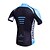 cheap Women&#039;s Cycling Clothing-Fastcute Men&#039;s Cycling Jersey Short Sleeve Bike Jersey Top with 3 Rear Pockets Mountain Bike MTB Road Bike Cycling Breathable Quick Dry Back Pocket Green Blue Sports Clothing Apparel / Stretchy