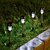 ieftine Lumini de cale și lanterne-34 cm lumini de gradina Lumini de gazon Lumini Solare LED # LED-uri LED 8pcs Natură Rezistent la apă Reîncărcabil Clasic 85-265 V 5 V