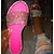 Χαμηλού Κόστους Γυναικείες Παντόφλες &amp; Σαγιονάρες-Γυναικεία Παντόφλες Παπούτσια Bling Bling Μπόχο Παντόφλες στην παραλία Καθημερινά Παραλία Συμπαγές Χρώμα Καλοκαίρι Τεχνητό διαμάντι Επίπεδο Τακούνι Ανοικτή μύτη Καθημερινό PU Μοκασίνια