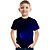 cheap Tops-Kids Boys T shirt Optical Illusion 3D Print Short Sleeve Active Summer Blue / Streetwear