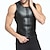 cheap Wetsuits &amp; Diving Suits-MYLEDI Men&#039;s Wetsuit Top 2mm SCR Neoprene Vest / Gilet Thermal Warm Quick Dry High Elasticity Sleeveless Front Zip - Swimming Diving Surfing Solid Colored Autumn / Fall Winter Spring / Summer