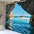 cheap Landscape Tapestry-Ocean Wave Cave Wall Tapestry Art Decor Blanket Curtain Picnic Tablecloth Hanging Home Bedroom Living Room Dorm Decoration Nature Landscape Sea