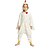 baratos Pijamas Kigurumi-Crianças Pijamas Kigurumi Galo / Galinha Animal Pijamas Macacão Lã Polar Branco Cosplay Para Meninos e meninas Pijamas Animais desenho animado Festival / Celebração Fantasias