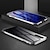 cheap Huawei Case-Magnetic Double Sided Phone Case with Screen Protector For Huawei P50 Pro P40 Pro+ Lite P30 Pro nova 8 Pro Shockproof Mirror Translucent Full Body Cases Tile Transparent Tempered Glass Metal