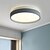 cheap Flush Mounts &amp; Semi Flush Mounts-23 cm Geometric Shapes Flush Mount Lights Metal Acrylic Painted Finishes LED Nordic Style 110-120V 220-240V