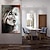 cheap People Paintings-Oil Painting Hand Painted Vertical People Abstract Portrait Modern Rolled Canvas (No Frame)
