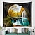 cheap Home &amp; Garden-Wall Tapestry Art Decor Blanket Curtain Picnic Tablecloth Hanging Home Bedroom Living Room Dorm Decoration Mooie Cave Landscape Tree Forest Waterfall River