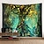 cheap Home &amp; Garden-Fantasy Forest Tapestry Wall Tapestry Art Decor Blanket Curtain Picnic Tablecloth Hanging Enchanted Tree Tapestry Tapestries for Home Decor