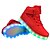 tanie Buty dziecięce podświetlane-Dla chłopców Adidasy LED Wygoda Świecące buty PU Małe dzieci (4-7 lat) Wielkie dzieci (7 lat +) Codzienny Impreza / bankiet LED Świecący Biały Czarny Czerwony Wiosna i lato