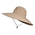 ieftine Pălării Bărbați-pălărie de soare super-largă upf50 + pălărie cu găleată impermeabilă protecție solară pălărie pălărie de pescuit pălărie de pescuit pălărie de drumeții 5,9 &quot;/ 15cm lățime verde verde gri închis pentru pescuit, drumeții, camping