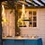 ieftine Fâșii LED-energie solară ramuri de viță de vie leduri în aer liber set 2m x 5 ramură 100led gard de grădină impermeabil în aer liber copac led șir flexibil zână ramură lumină curte ghirlandă patio decorare
