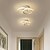 economico Supporti da incasso e semi incasso-Plafoniera a led da 24 cm a 1 luce design circolare semplice lampada da corridoio ad anello in alluminio per camera da letto lampada camera degli ospiti balcone 110-120/220-240 22w