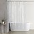 お買い得  シャワーカーテントップセール-防カビ peva 抗菌防水シャワーカーテン現代浴室カーテンフック 180 センチメートル × 180 センチメートル