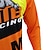 tanie Męskie koszulki-21Grams Męskie Koszulka rowerowa Koszulka zjazdowa Koszulka Dirt Bike Długi rękaw Rower Dżersej Top z 3 tylnymi kieszeniami Kolarstwo górskie Kolarstwie szosowym Odporny na UV Oddychający Szybkie